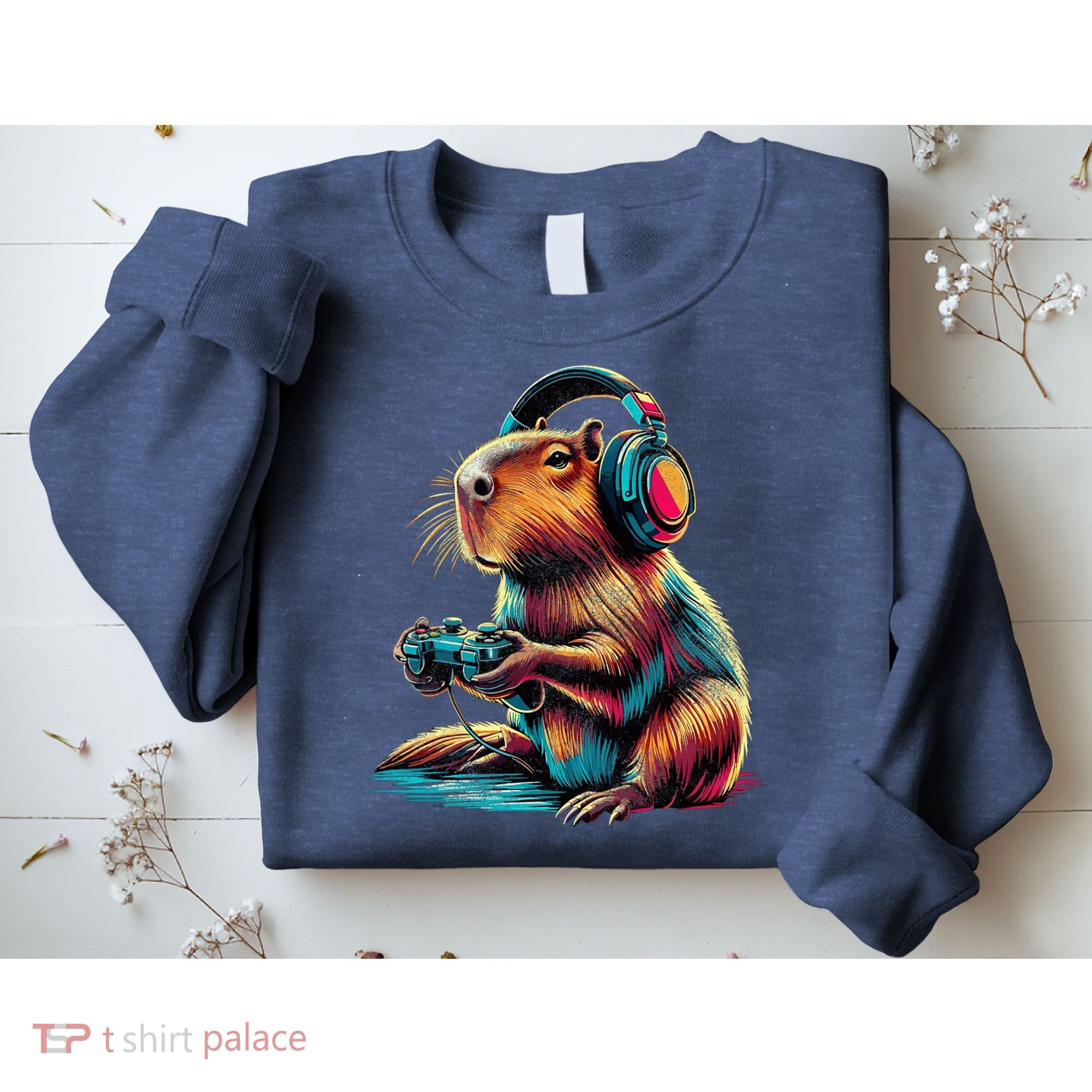 Capybara Funny Video Games Capybara Sweatshirt