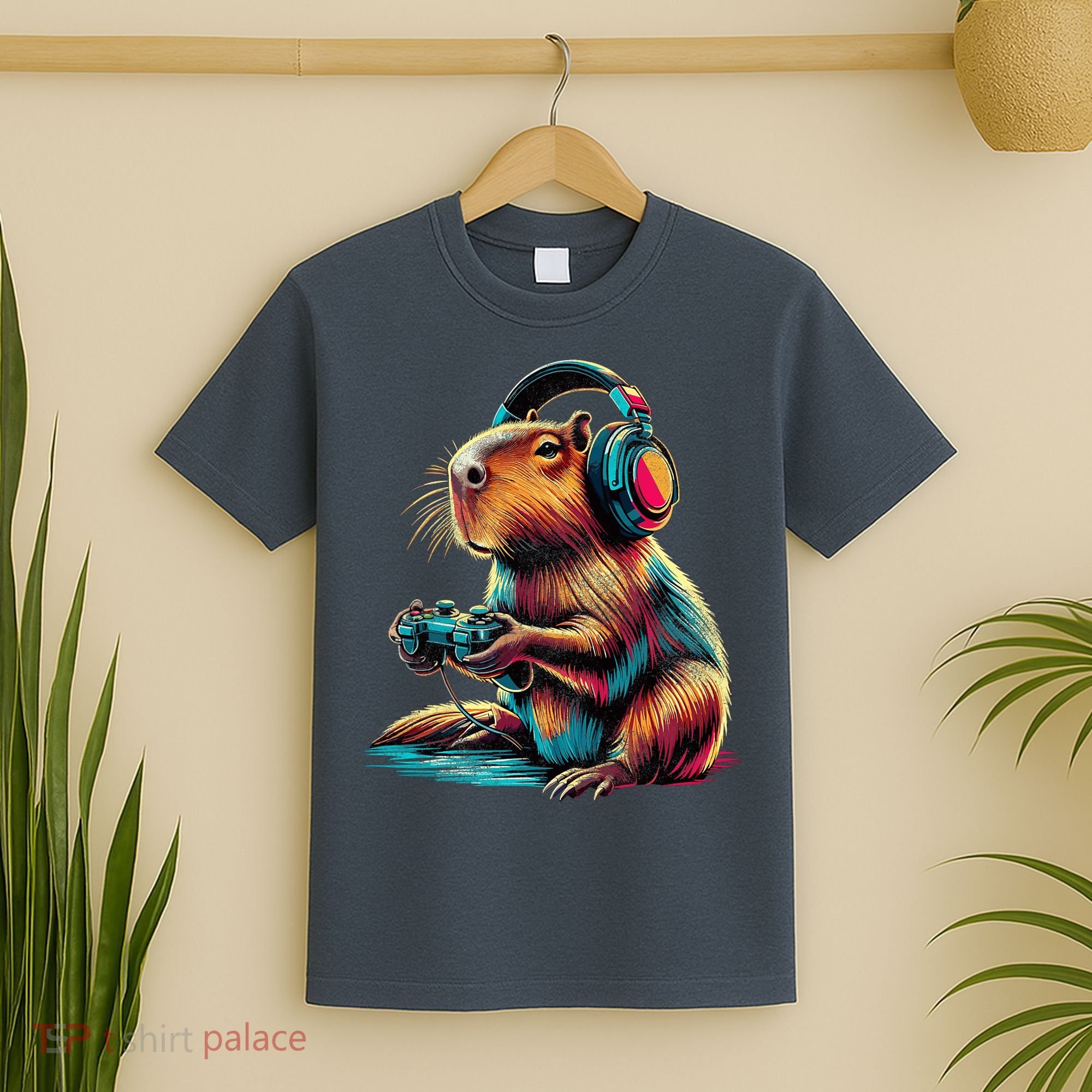 Capybara Funny Video Games Capybara T-Shirt