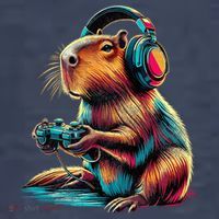 Capybara Funny Video Games Capybara Tank Top thumb 6