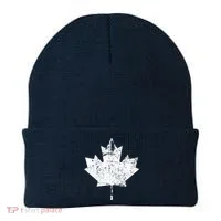 Canada Flag Vintage Women Canada Beanie thumb 0