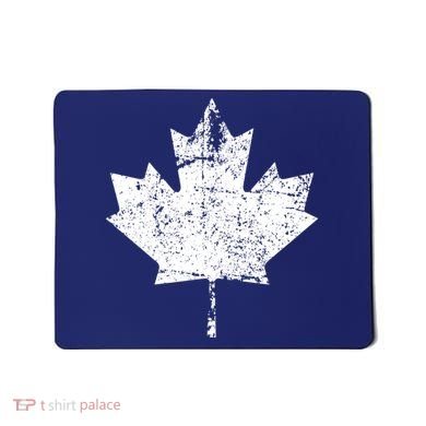 Canada Flag Vintage Women Canada Mousepad