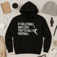 Cute Funny Volleyball Hoodie thumb 3