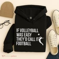Cute Funny Volleyball Hoodie thumb 4