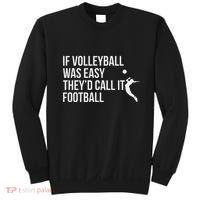 Cute Funny Volleyball Sweatshirt thumb 0