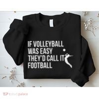 Cute Funny Volleyball Sweatshirt thumb 2