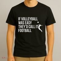 Cute Funny Volleyball T-Shirt thumb 3