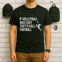 Cute Funny Volleyball T-Shirt thumb 6