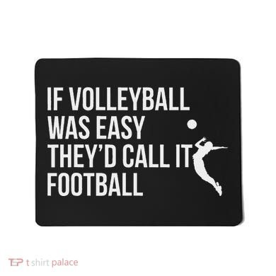 Cute Funny Volleyball Mousepad