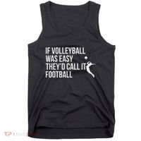 Cute Funny Volleyball Tank Top thumb 0