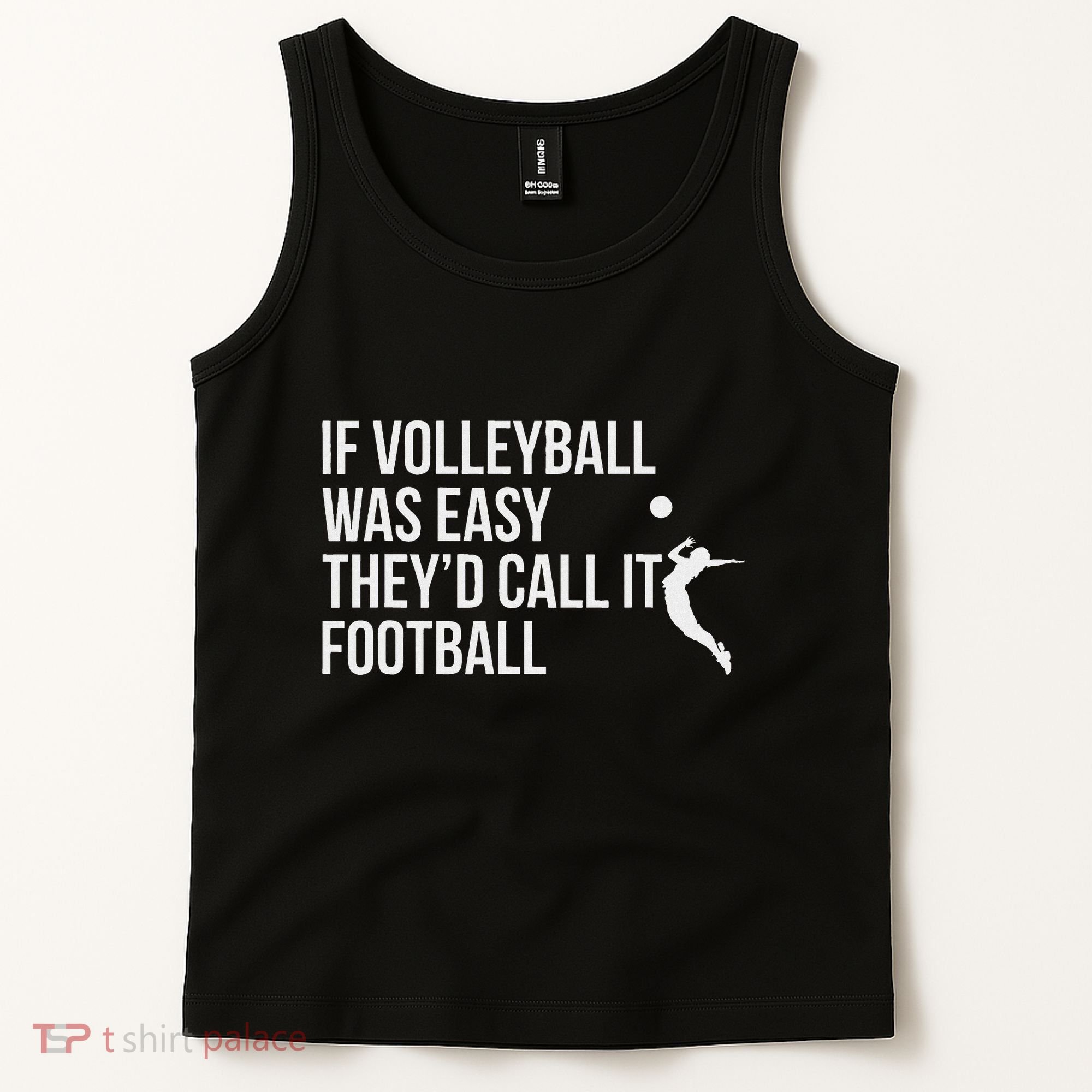 Cute Funny Volleyball Tank Top