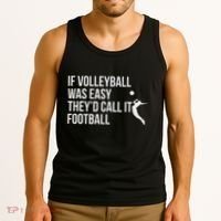 Cute Funny Volleyball Tank Top thumb 3