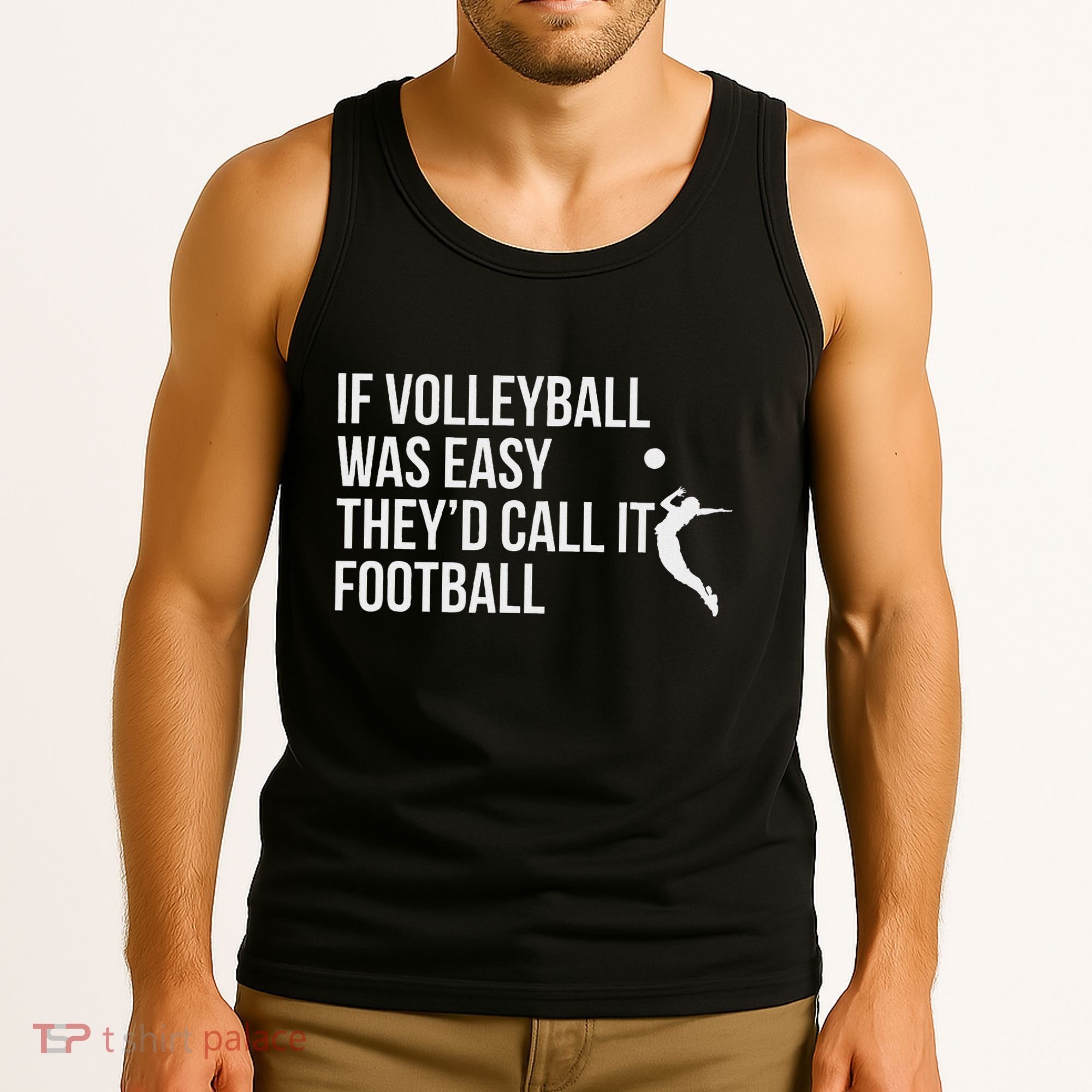 Cute Funny Volleyball Tank Top