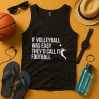 Cute Funny Volleyball Tank Top thumb 4