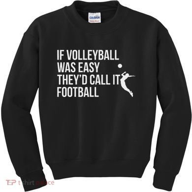 Cute Funny Volleyball Kids Sweatshirt