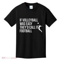 Cute Funny Volleyball Kids T-Shirt thumb 0