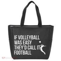 Cute Funny Volleyball Tote Bag thumb 0