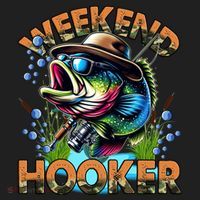 Cool Fishing Weekend Hooker Women's Sweatshirt thumb 2