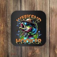 Cool Fishing Weekend Hooker Coaster thumb 0