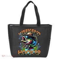 Cool Fishing Weekend Hooker Tote Bag thumb 0