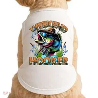 Cool Fishing Weekend Hooker Doggie Tank thumb 0