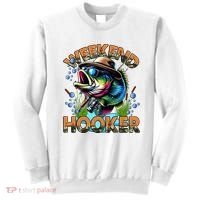 Cool Fishing Weekend Hooker Sweatshirt thumb 0