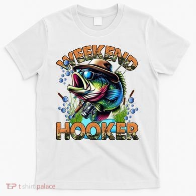 Cool Fishing Weekend Hooker T-Shirt