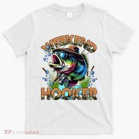 Cool Fishing Weekend Hooker T-Shirt thumb 0
