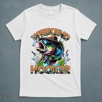 Cool Fishing Weekend Hooker T-Shirt thumb 5