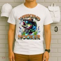 Cool Fishing Weekend Hooker T-Shirt thumb 6