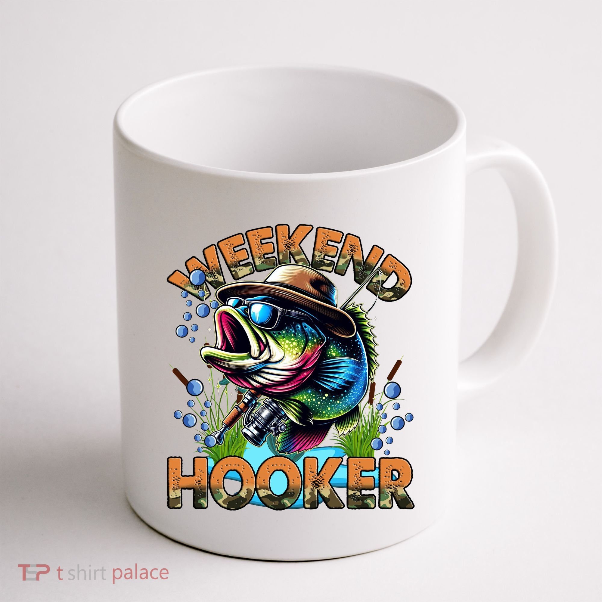 Cool Fishing Weekend Hooker Coffee Mug
