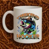 Cool Fishing Weekend Hooker Coffee Mug thumb 2