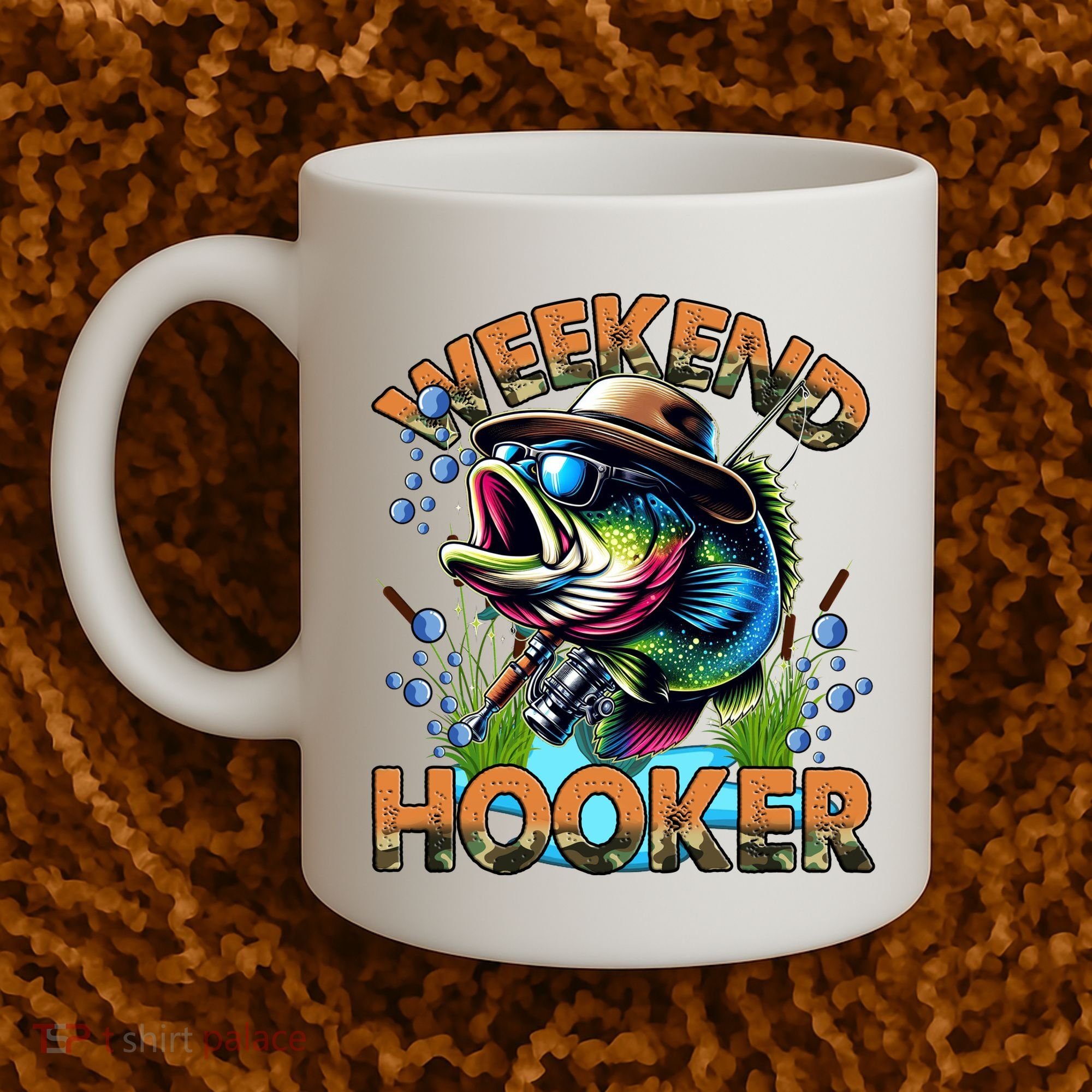 Cool Fishing Weekend Hooker Coffee Mug