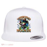 Cool Fishing Weekend Hooker Flat Bill Trucker Hat thumb 0