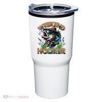 Cool Fishing Weekend Hooker Tumbler thumb 0