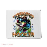 Cool Fishing Weekend Hooker Mousepad thumb 0