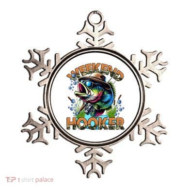 Cool Fishing Weekend Hooker Ornament