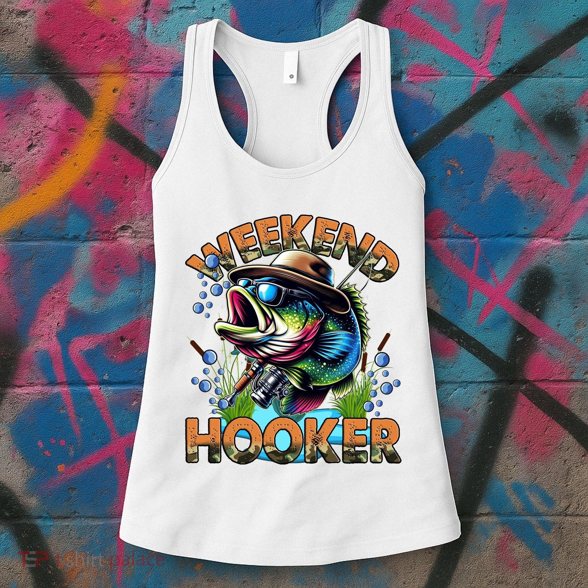 Cool Fishing Weekend Hooker Women's Tank Top