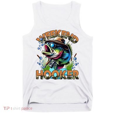 Cool Fishing Weekend Hooker Tank Top