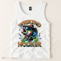 Cool Fishing Weekend Hooker Tank Top thumb 2