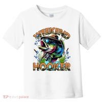 Cool Fishing Weekend Hooker Toddler T-Shirt thumb 0