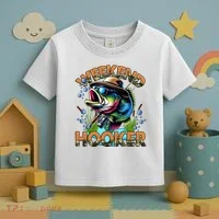 Cool Fishing Weekend Hooker Toddler T-Shirt thumb 3
