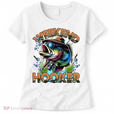 Cool Fishing Weekend Hooker Women's T-Shirt