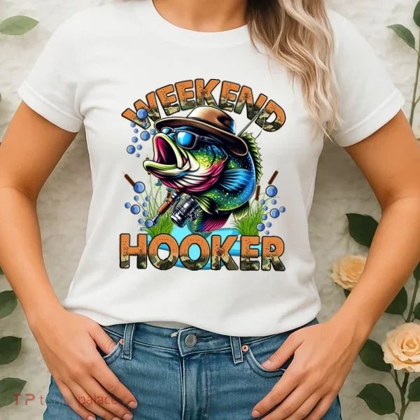 Cool Fishing Weekend Hooker Women's T-Shirt