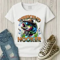 Cool Fishing Weekend Hooker Women's T-Shirt thumb 3