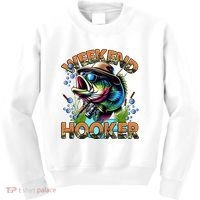 Cool Fishing Weekend Hooker Kids Sweatshirt thumb 0