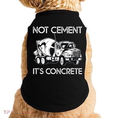 Concrete Finisher Worker Cement Mixer Truck Driver Doggie Tank