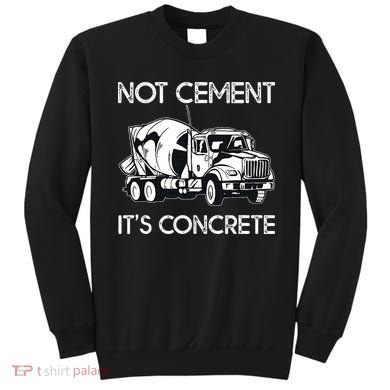 Concrete Finisher Worker Cement Mixer Truck Driver Sweatshirt