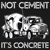 Concrete Finisher Worker Cement Mixer Truck Driver Coaster thumb 2