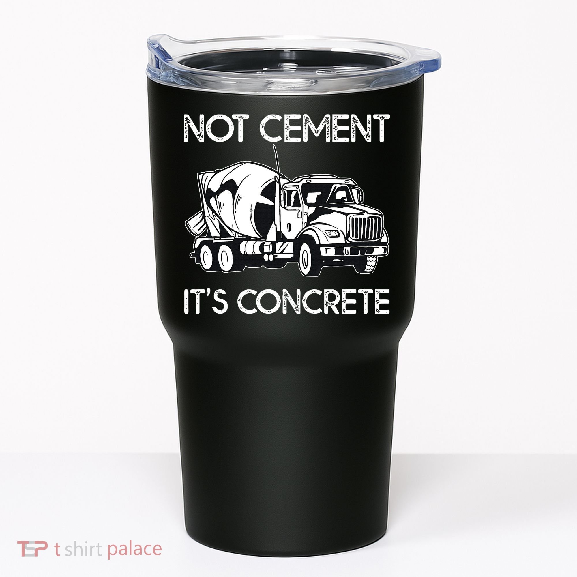 Concrete Finisher Worker Cement Mixer Truck Driver Tumbler