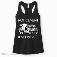 Concrete Finisher Worker Cement Mixer Truck Driver Women's Tank Top thumb 0